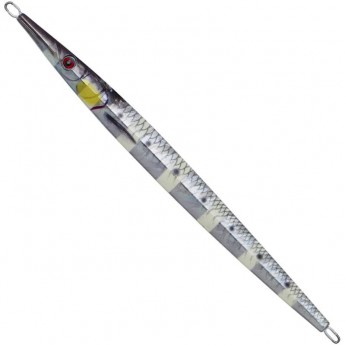 Блесна SAVAGE GEAR 3D Needle Jig 17см 60г sinking glow zebra PHP