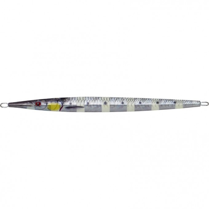 Блесна SAVAGE GEAR 3D Needle Jig 19см 80г sinking glow zebra PHP 63971 Блесна SAVAGE GEAR 3D Needle Jig 19см 80г sinking glow zebra PHP 63971