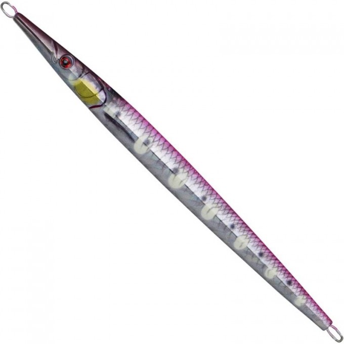 Блесна SAVAGE GEAR 3D Needle Jig 20см 100г sinking pink flash glow dots PHP 63977 Блесна SAVAGE GEAR 3D Needle Jig 20см 100г sinking pink flash glow dots PHP 63977