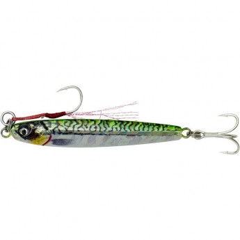Блесна SAVAGE GEAR 3D Slim Jig Minnow 14см 80г Sinking Green Mackerel PHP