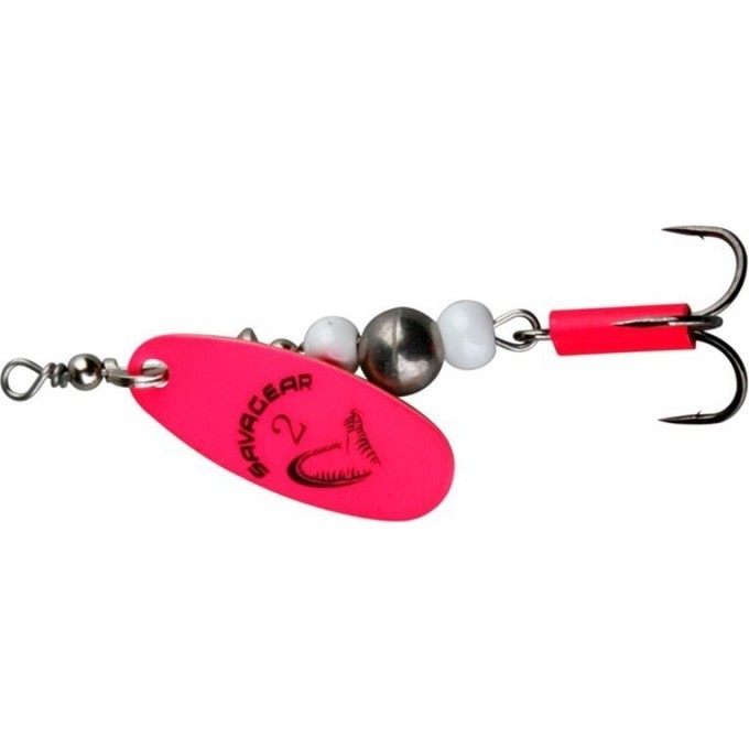 Блесна SAVAGE GEAR Caviar Spinner #2 6g 08-Fluo Pink 42311