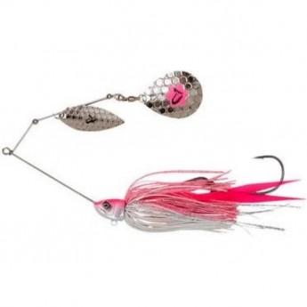 Блесна SAVAGE GEAR Da'Bush Spinnerbait 16см 32г Sinking Pink Silver