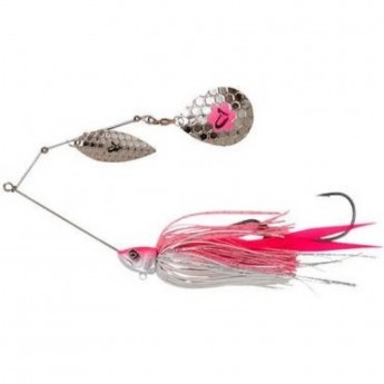 Блесна SAVAGE GEAR Da'Bush Spinnerbait 18см 42г Sinking Pink Silver