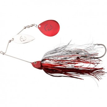 Блесна SAVAGE GEAR Da'Bush Spinnerbait 32g #3 Red Silver Flash