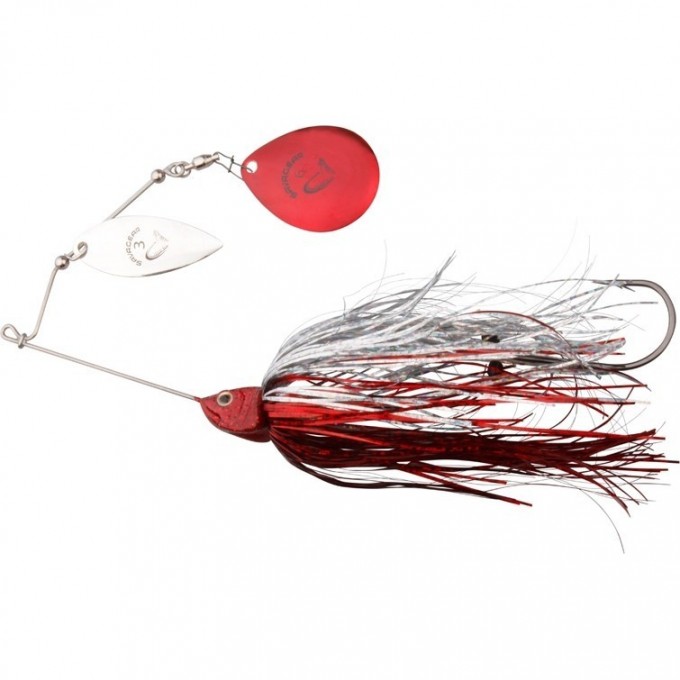 Блесна SAVAGE GEAR Da'Bush Spinnerbait 32g #3 Red Silver Flash 43640 Блесна SAVAGE GEAR Da'Bush Spinnerbait 32g #3 Red Silver Flash 43640