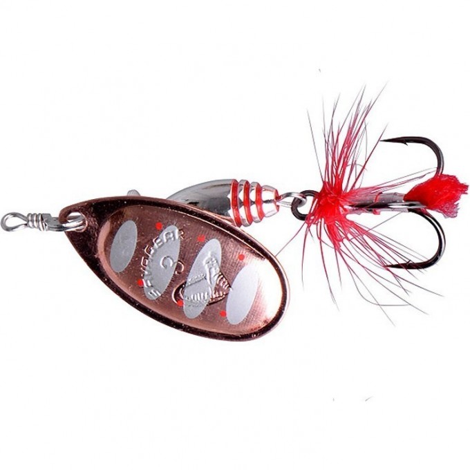 Блесна SAVAGE GEAR Rotex Spinner #3a 6g 08-Cobber Silver 50731 Блесна SAVAGE GEAR Rotex Spinner #3a 6g 08-Cobber Silver 50731