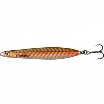 Блесна SAVAGE GEAR Seeker ISP 9.8см 23г Sinking Sandeel Copper Orange Dots