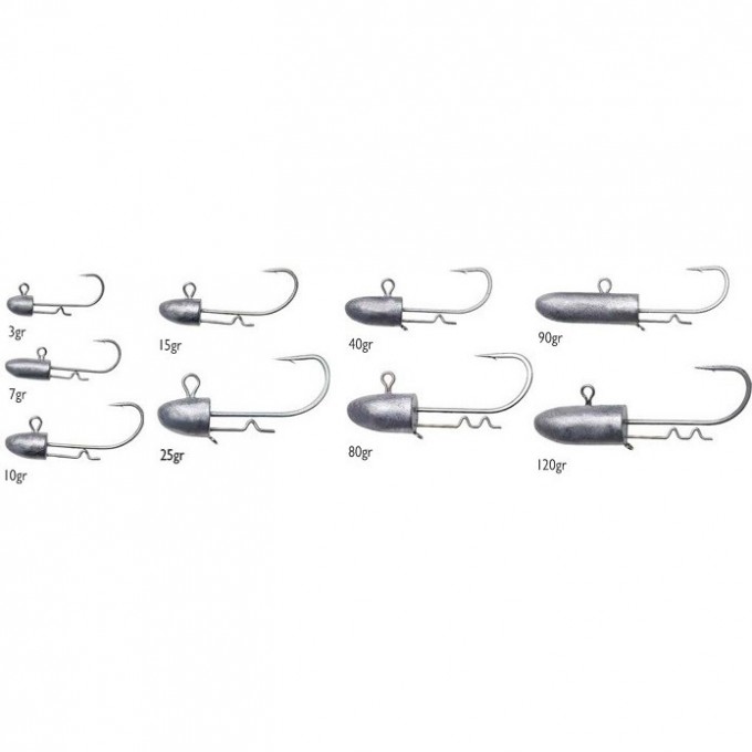 Джигеры SAVAGE GEAR Bullet Jig head L #5/0 40g 2pcs 63876