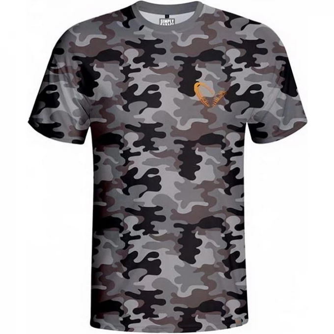 Футболка SAVAGE GEAR Simply Savage Camo T-shirt XL 59136 Футболка SAVAGE GEAR Simply Savage Camo T-shirt XL 59136