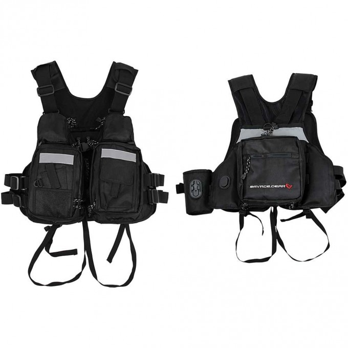 Жилет SAVAGE GEAR Hitch Hiker Fishing Vest One size 54941 Жилет SAVAGE GEAR Hitch Hiker Fishing Vest One size 54941