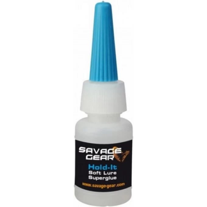 Клей SAVAGE GEAR Hold-it Soft Lure Superglue 8ml 47025 Клей SAVAGE GEAR Hold-it Soft Lure Superglue 8ml 47025