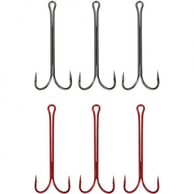Крючки SAVAGE GEAR Double 2 6pcs 54931 Крючки SAVAGE GEAR Double 2 6pcs 54931