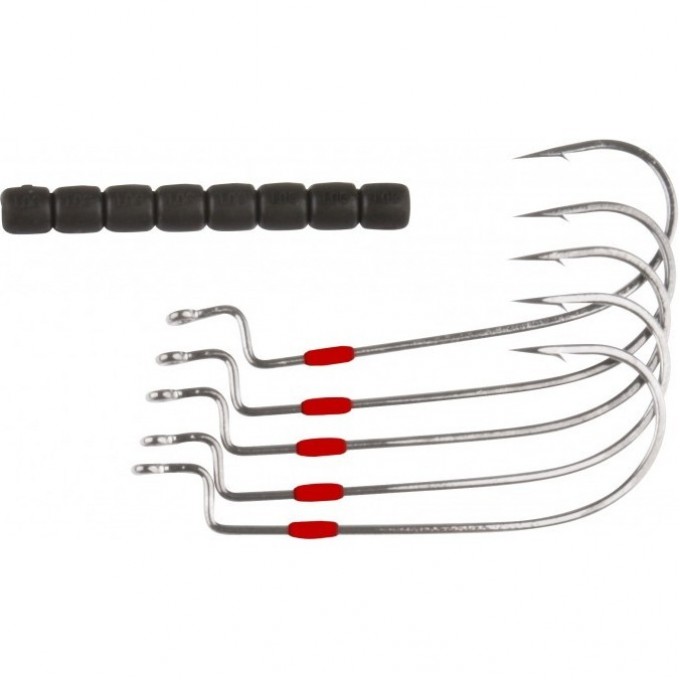 Крючки SAVAGE GEAR Slug Offset M 3/0 Salt 5pcs 43773 Крючки SAVAGE GEAR Slug Offset M 3/0 Salt 5pcs 43773