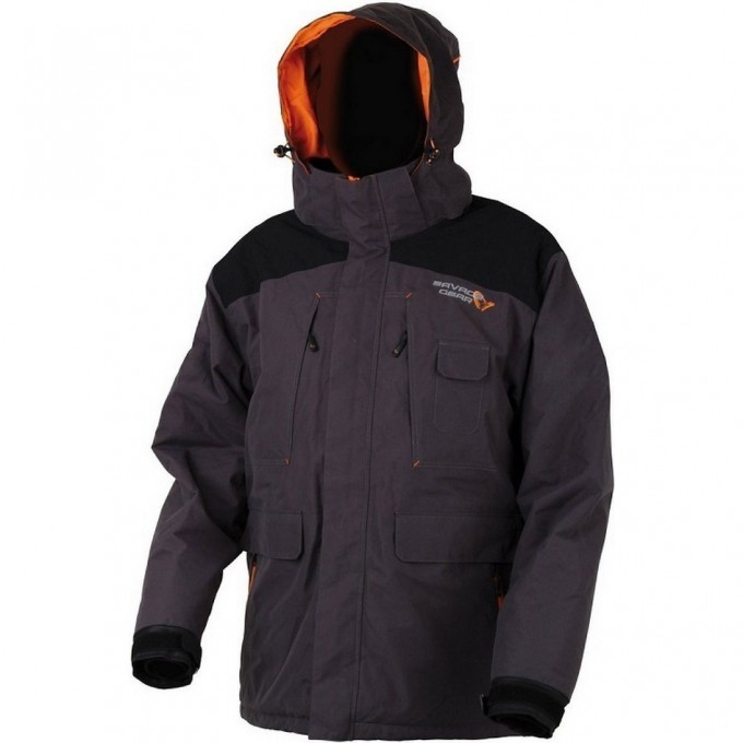 Куртка SAVAGE GEAR ProGuard Thermo Jacket Black/Grey XL 47902 Куртка SAVAGE GEAR ProGuard Thermo Jacket Black/Grey XL 47902
