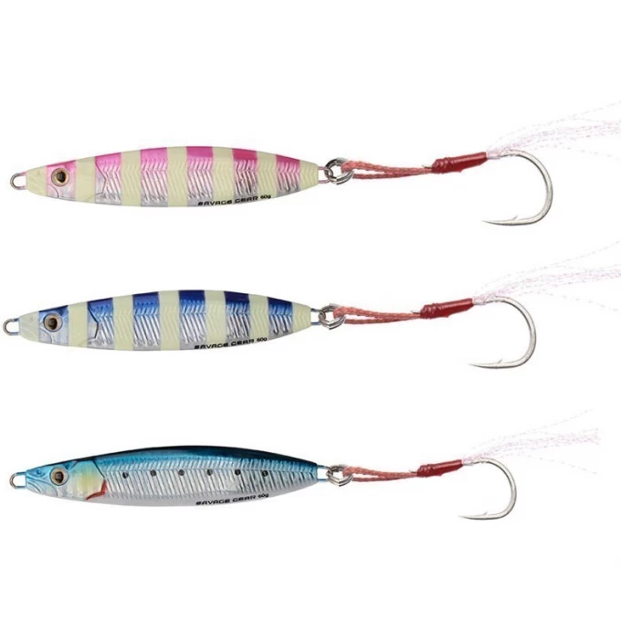 Набор блесен SAVAGE GEAR LRF Psycho Sprat 14g 3pcs (Zebra Mix) 57539