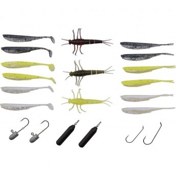 Набор приманок SAVAGE GEAR Mini Perch kit 21pcs