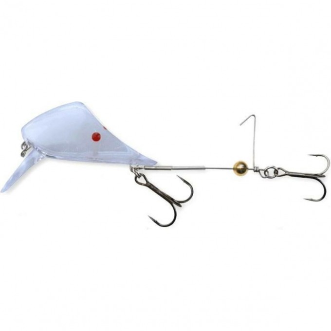 Оснастка SAVAGE GEAR 4Play Lip Scull M #4 and 6 Treble Baitfish UV Clear 43661