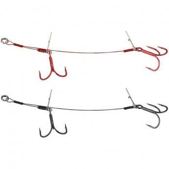 Оснастка SAVAGE GEAR Carbon49 Double Stinger #1/0 11.5cm 16kg 2pcs