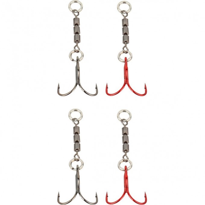 Оснастка SAVAGE GEAR SpinShad Stinger #2 4pcs 54886