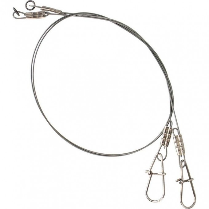 Поводки SAVAGE GEAR 1x7 Titanium Spin Trace 35cm 0.40mm 15kg Needlesnap/Swive 54876 Поводки SAVAGE GEAR 1x7 Titanium Spin Trace 35cm 0.40mm 15kg Needlesnap/Swive 54876