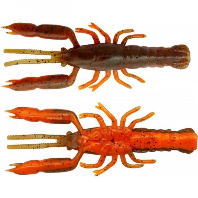 Приманка SAVAGE GEAR 3D Crayfish Rattling (6.7см) Brown Orange (упаковка - 8шт) 72595 Приманка SAVAGE GEAR 3D Crayfish Rattling (6.7см) Brown Orange (упаковка - 8шт) 72595