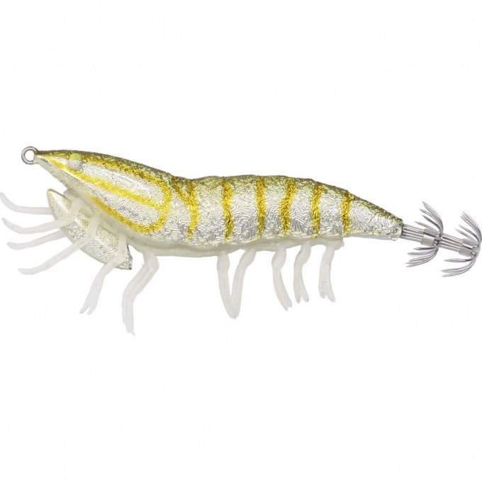 Приманка SAVAGE GEAR 3D Hybrid Shrimp Egi 7.5 12-Olive Glo 50704 Приманка SAVAGE GEAR 3D Hybrid Shrimp Egi 7.5 12-Olive Glo 50704