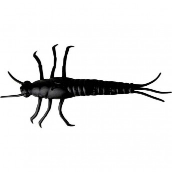 Приманка SAVAGE GEAR 3D PVC Mayfly 50mm Black 8pcs