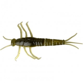 Приманка SAVAGE GEAR 3D PVC Mayfly 50mm Green 8pcs
