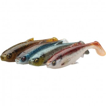 Приманка SAVAGE GEAR 3D River Roach 8см 5г Clear Water Mix 4PCS