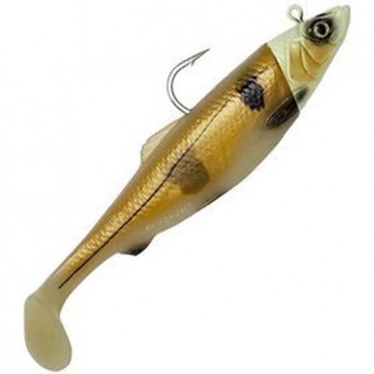 Приманка SAVAGE GEAR 4D Herring Big Shad 22cm 200g 1+2pcs Glow Haddock PHP