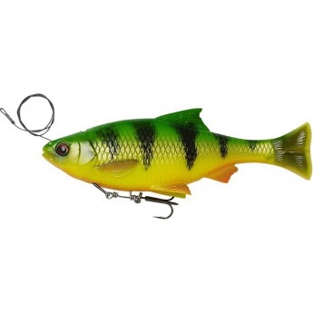 Приманка SAVAGE GEAR 4D Line Thru Pulse Tail Roach 18cm 90g SS Firetiger