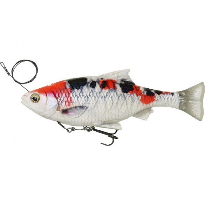 Приманка SAVAGE GEAR 4D Line Thru Pulse Tail Roach 18cm 90g SS Koi 63730
