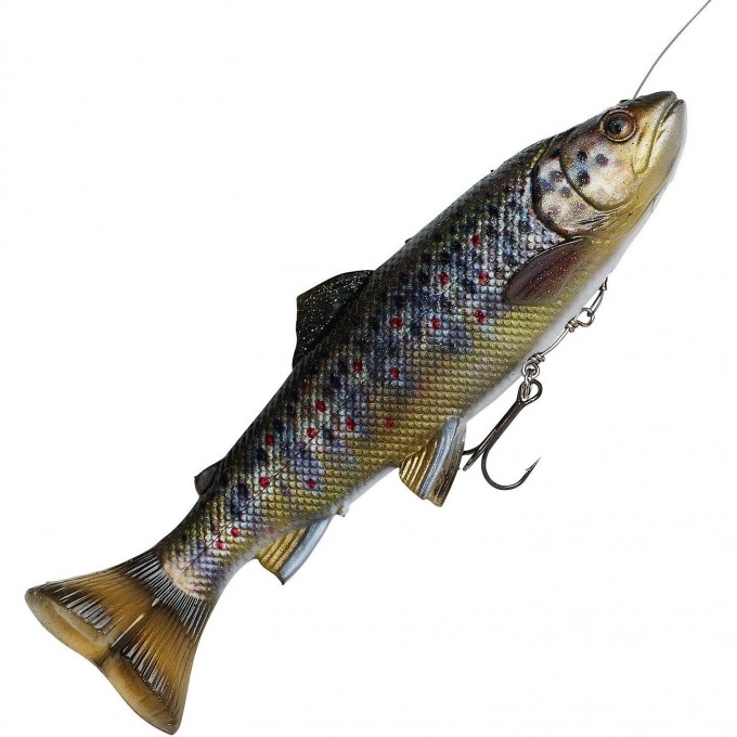 Приманка SAVAGE GEAR 4D Line Thru Pulsetail Trout 16cm 51g SS Brown Trout 61977 Приманка SAVAGE GEAR 4D Line Thru Pulsetail Trout 16cm 51g SS Brown Trout 61977