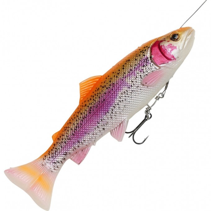 Приманка SAVAGE GEAR 4D Line Thru Pulsetail Trout 20cm 102g SS Albino Trout 61980 Приманка SAVAGE GEAR 4D Line Thru Pulsetail Trout 20cm 102g SS Albino Trout 61980