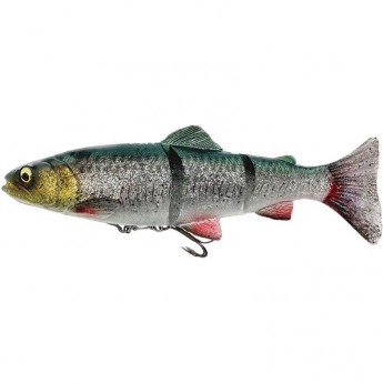 Приманка SAVAGE GEAR 4D Line Thru Trout 15cm 40g Sinking Green Silver Приманка SAVAGE GEAR 4D Line Thru Trout 15cm 40g Sinking Green Silver