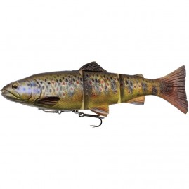 Приманка SAVAGE GEAR 4D Line Thru Trout 20cm 93g SS 03-Dark Brown Trout