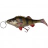 Приманка SAVAGE GEAR 4D Perch Shad 12.5cm 25g SS 01-Perch 61794