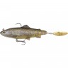 Приманка SAVAGE GEAR 4D Trout Spin Shad 11cm 40g MS 03-Dark Brown Trout 57416