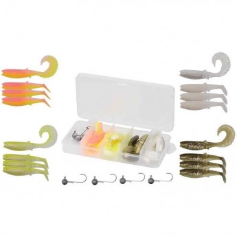 Приманка SAVAGE GEAR Cannibal Box Kit XS 20pcs Приманка SAVAGE GEAR Cannibal Box Kit XS 20pcs