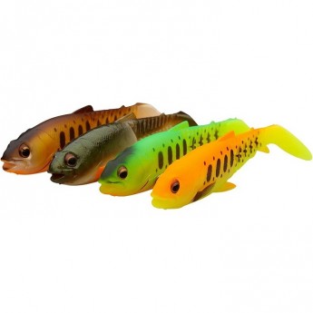 Приманка SAVAGE GEAR Craft Cannibal Paddletail 6.5cm 4g Clear Water Mix 4pcs
