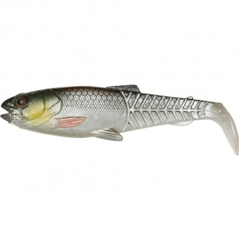 Приманка SAVAGE GEAR Craft Cannibal Paddletail 6.5см 4г Green Silver UV 50PCS