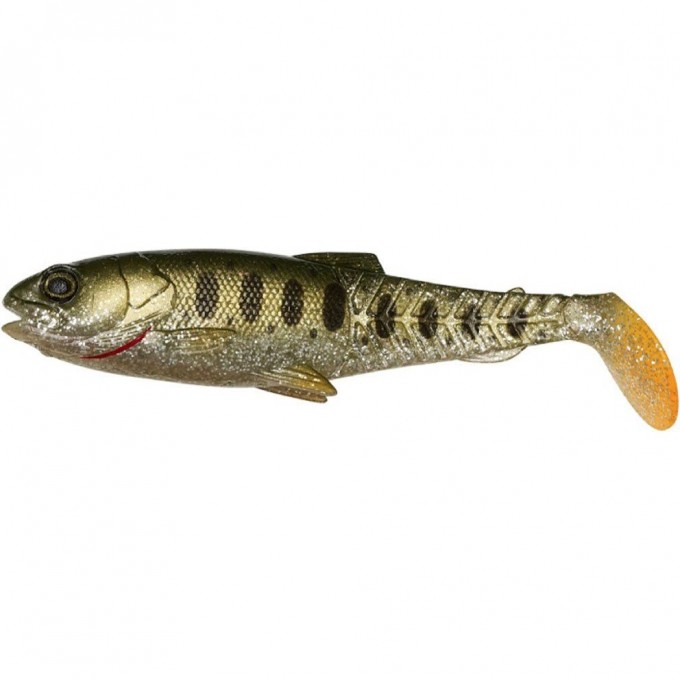 Приманка SAVAGE GEAR Craft Cannibal Paddletail 8.5см 7г Olive Pearl Silver Smolt 50шт 71807