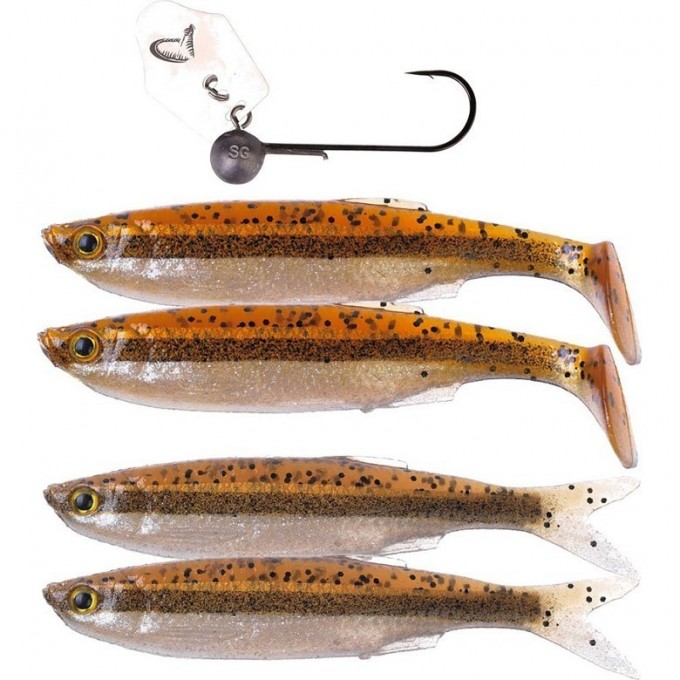 Приманка SAVAGE GEAR Crazy Blade Bleak kit 10cm 4+1pcs 08-Minnow 57502 Приманка SAVAGE GEAR Crazy Blade Bleak kit 10cm 4+1pcs 08-Minnow 57502