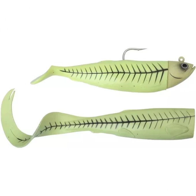 Приманка SAVAGE GEAR Cutbait Herring Kit 250 19-Green Glow 49156 Приманка SAVAGE GEAR Cutbait Herring Kit 250 19-Green Glow 49156