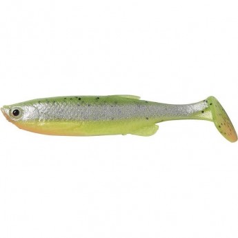 Приманка SAVAGE GEAR LB 3D Fat Minnow T-Tail 7.5cm 5g Bulk 72pcs Fluo Green Silver