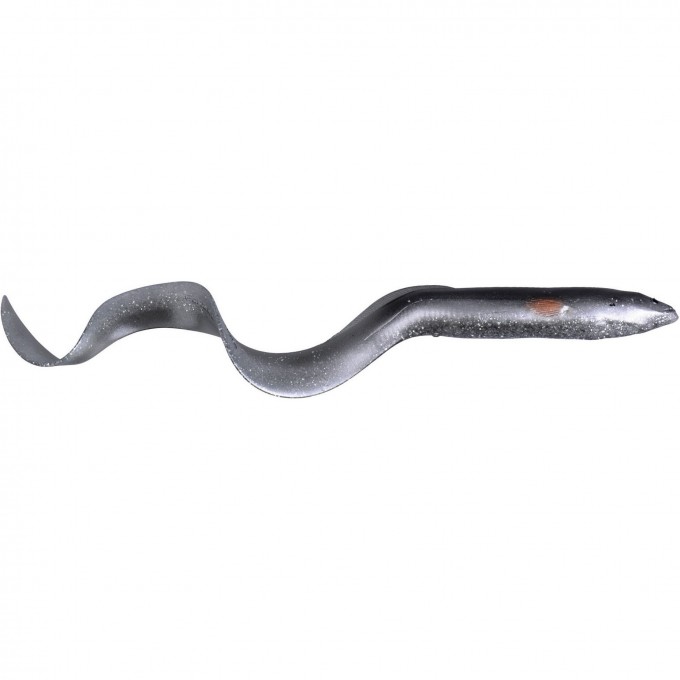 Приманка SAVAGE GEAR LB Real Eel 40 1шт Black Silver 50396-001 Приманка SAVAGE GEAR LB Real Eel 40 1шт Black Silver 50396-001