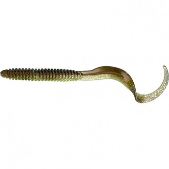 Приманка SAVAGE GEAR LB Rib Worm 110mm Green Silver 8pcs
