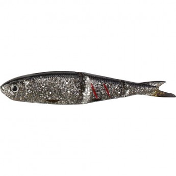 Приманка SAVAGE GEAR LB Soft 4Play 13cm 21g Swim&Jerk 01-Dirty Silver 3pcs