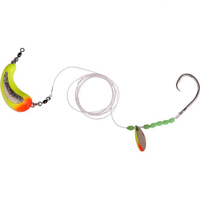 Приманка SAVAGE GEAR Nordic Bait Fish Rig - 500g Circle Hook 12/0 FC 1mm 48670 Приманка SAVAGE GEAR Nordic Bait Fish Rig - 500g Circle Hook 12/0 FC 1mm 48670