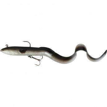 Приманка SAVAGE GEAR Real Eel 20cm 38g 01-Black Green Pearl NL 1pcs